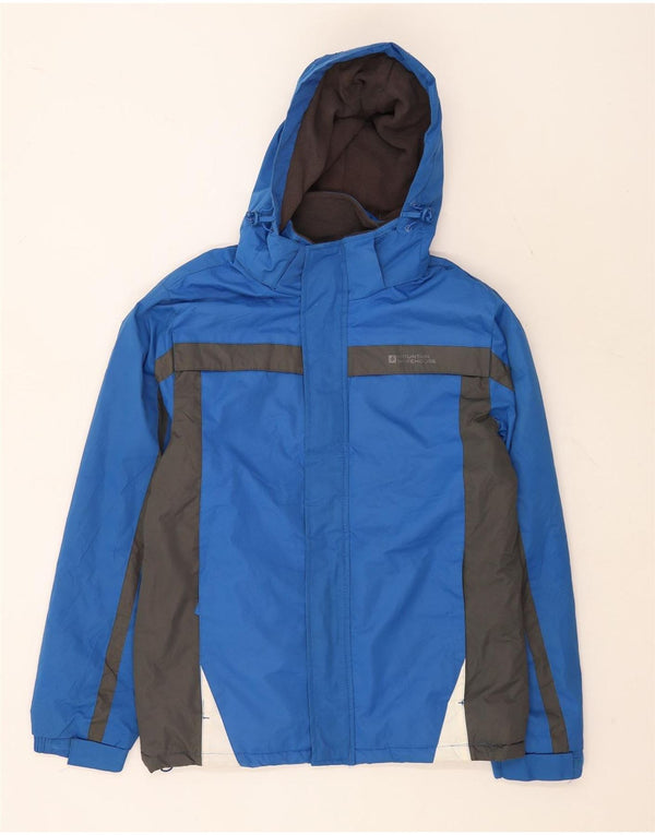 Ανδρικό μπουφάν σκι με κουκούλα Mountain Warehouse UK 36 Small Blue Colourblock
