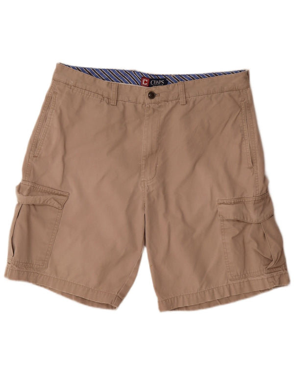 Chaps Herren Cargo-Shorts W36 Large Beige Baumwolle