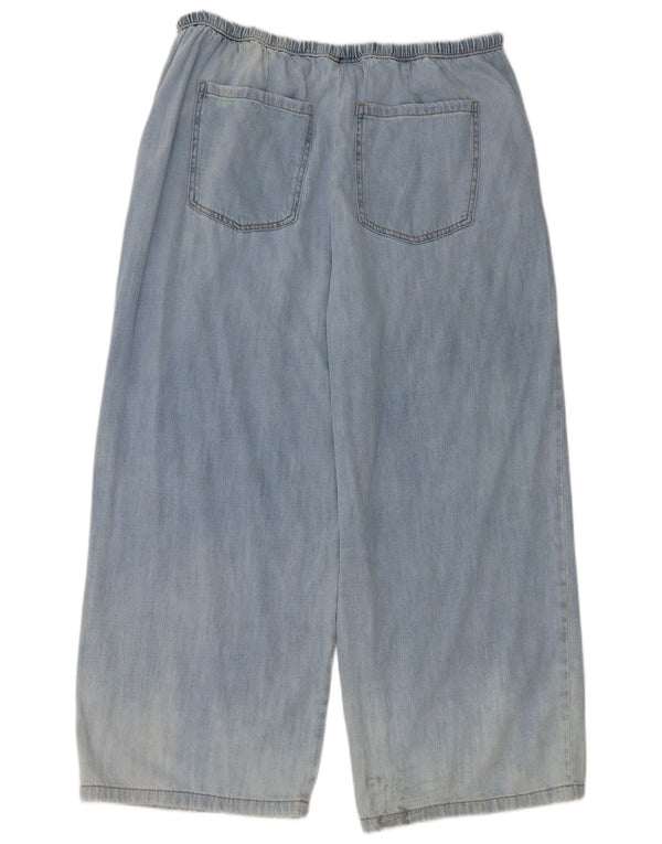 Женские свободные джинсы Marks & Spencer UK 18 XL W38 L26 Синие хлопковые