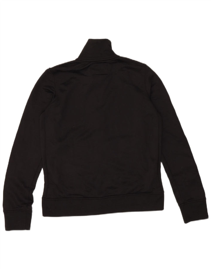 SUPERDRY Damen-Trainingsanzug-Top-Jacke, UK 14, Mittelschwarz, Farbblock