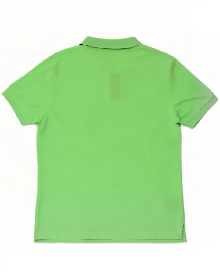 S.Oliver Mens Regular Fit Polo Shirt Large Green Polyester