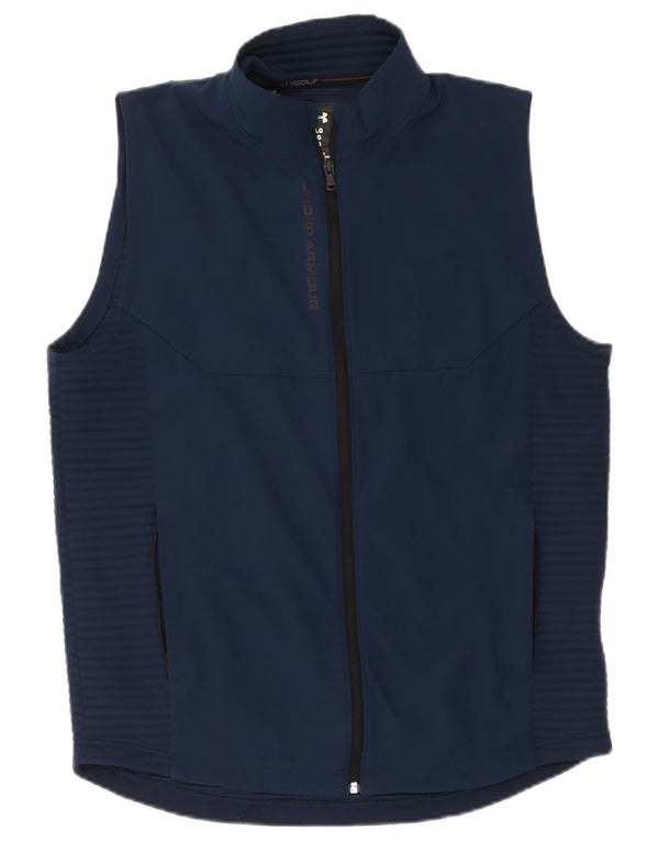 Under Armour Cold Gear Survêtement Top Veste Homme Bleu Marine Taille L