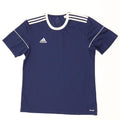 Adidas Herre Climalite T-Shirt Top Stor Marineblå Colourblock Polyester