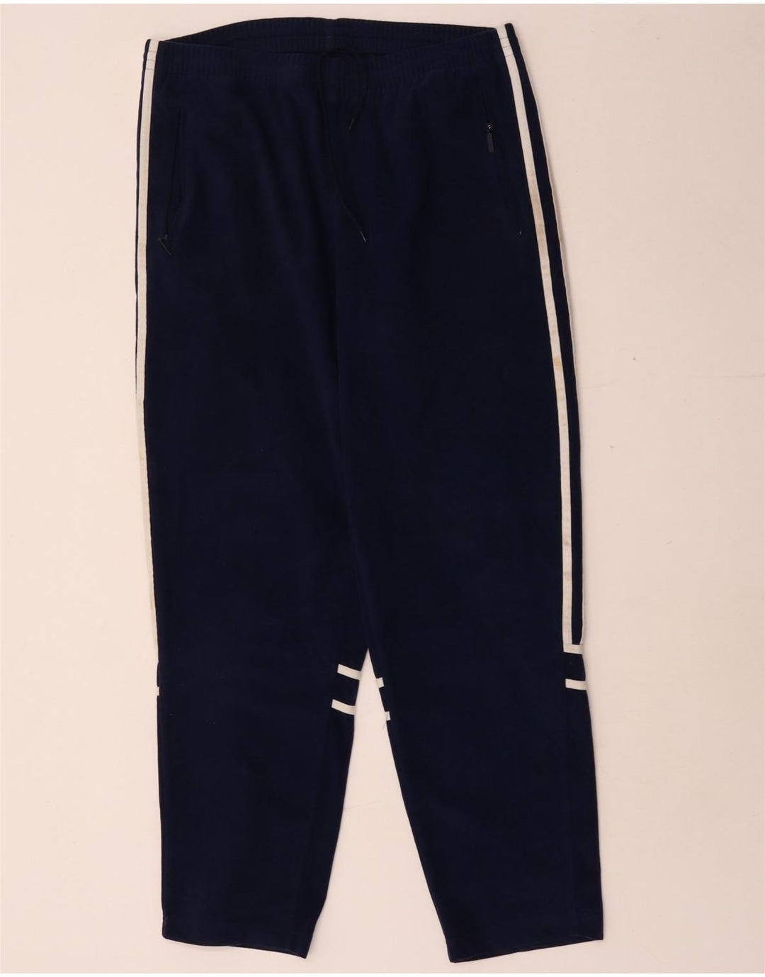 Adidas Pantalon de survêtement pour homme Large Bleu marine