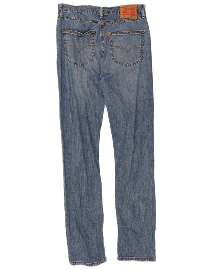 LEVI'S Mens 511 Slim Jeans W32 L34 Blue Cotton