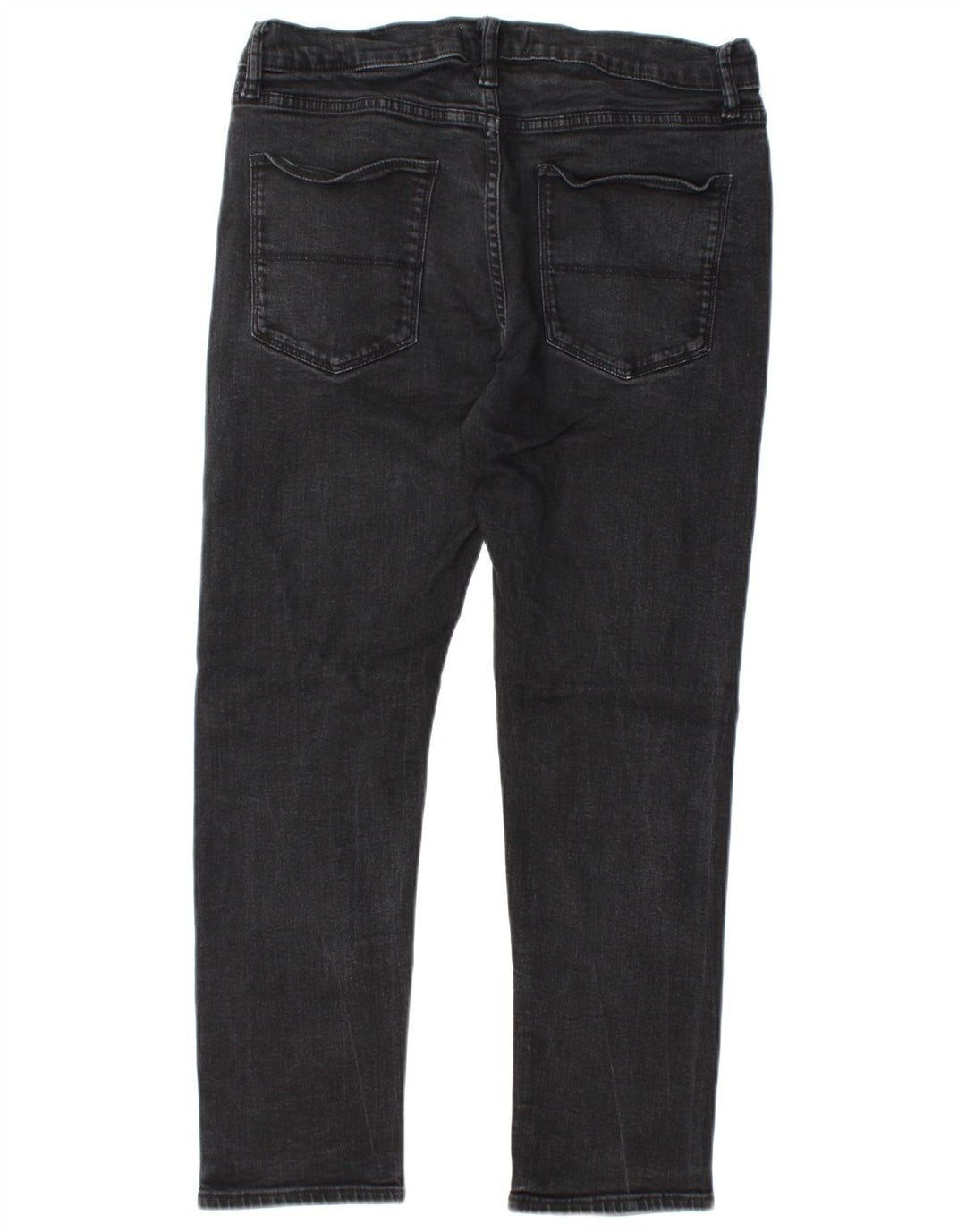 Marks & Spencer Herren Slim Jeans W32 L26 Schwarze Baumwolle