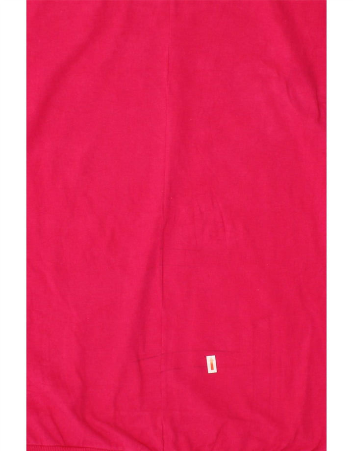 ADIDAS Womens Sweatshirt Jumper UK 14 Medium Pink Cotton Vintage Adidas and Second-Hand Adidas from Messina Hembry 
