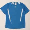 ADIDAS Herre Clima 365 T-Shirt Top Stor Blå Colourblock Polyester