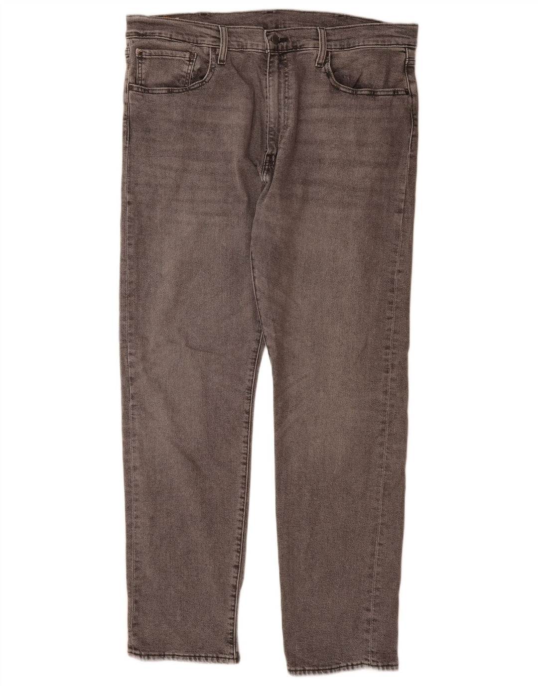 Levi's Mens 502 Tapered Jeans W38 L34 Grey Cotton