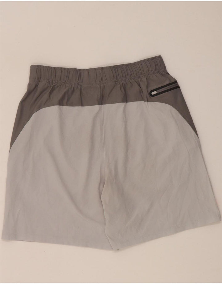 Under Armour Mens Sport Shorts Medium Grey Colourblock Elastane