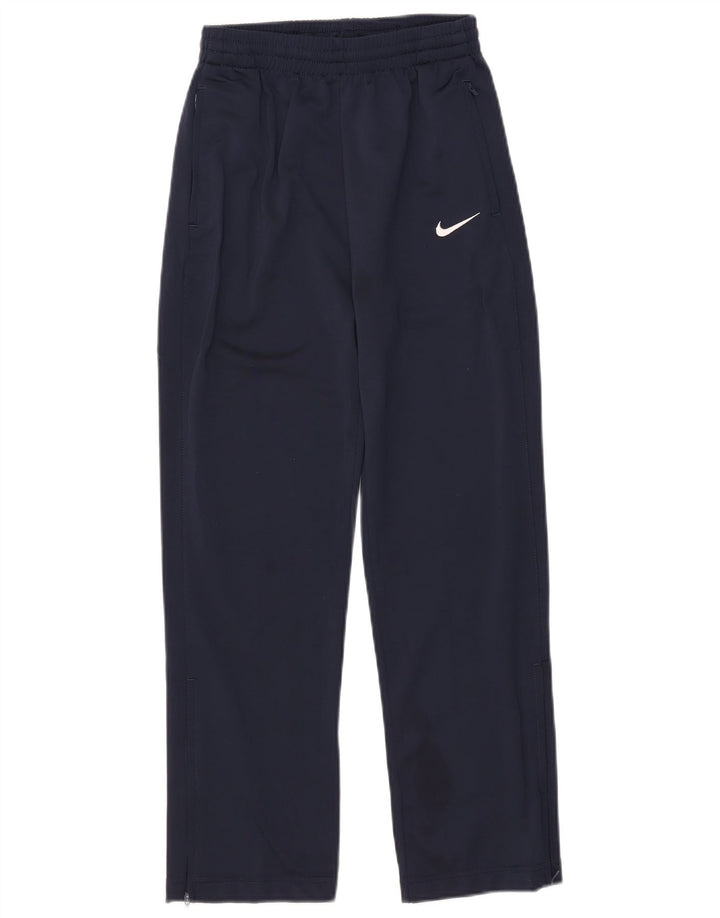 Nike Boys tréningruha nadrág 10-11 éves közepes sötétkék poliészter