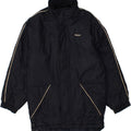 REEBOK Boys Padded Coat 11-12 Years Navy Blue Nylon Vintage Reebok and Second-Hand Reebok from Messina Hembry 
