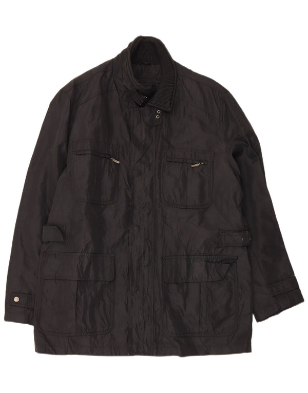 Mabrun Herre Utility Jacket UK 42 XL Sort Polyester