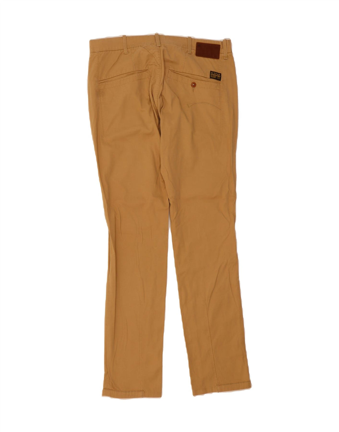 G-STAR Mens Slim Chino Trousers W30 L32 Beige Cotton Vintage G-Star and Second-Hand G-Star from Messina Hembry 