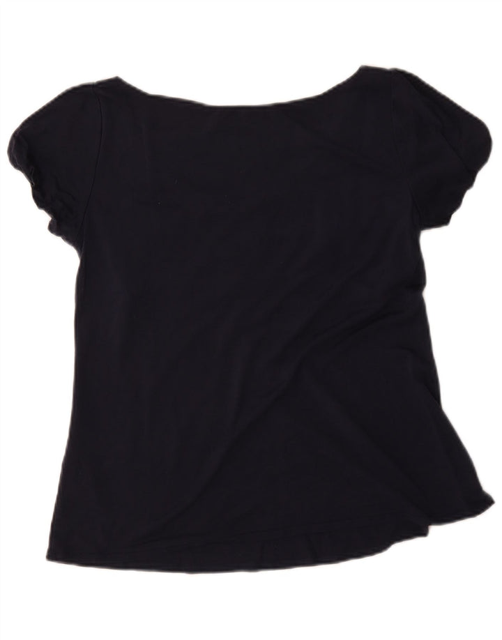Top camicetta da donna Max & Co. UK 12 medio blu navy