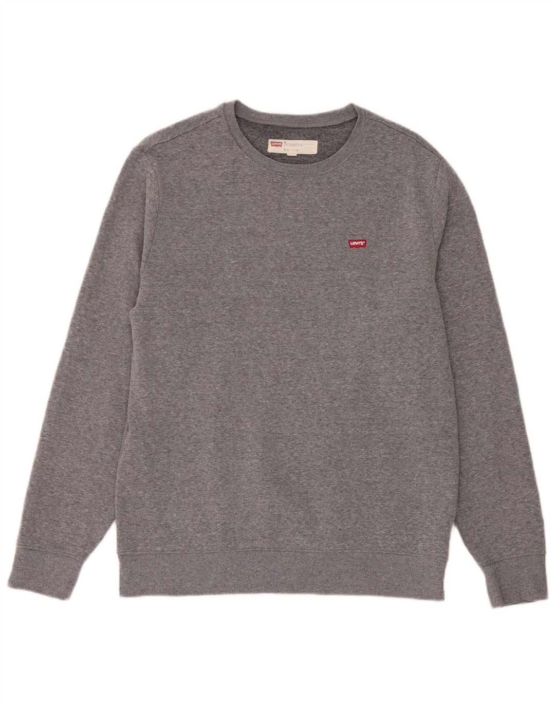 Levi's Sweatshirt Jumper Homme Gris Moyen Coton