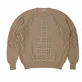 4 CASTELLA Mens Crew Neck Jumper Sweater XL Grey Geometric