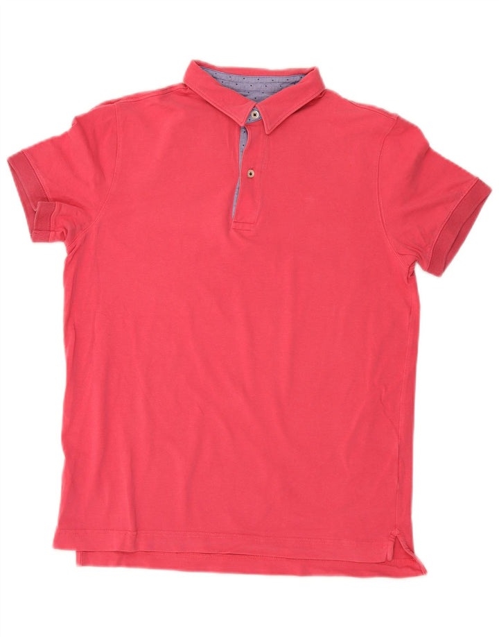 Massimo Dutti Herren Poloshirt Small Pink