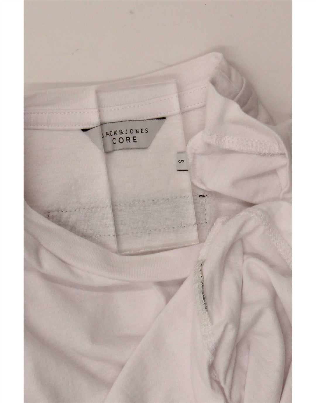 Jack & Jones muška majica dugih rukava s grafikama, mala bijela