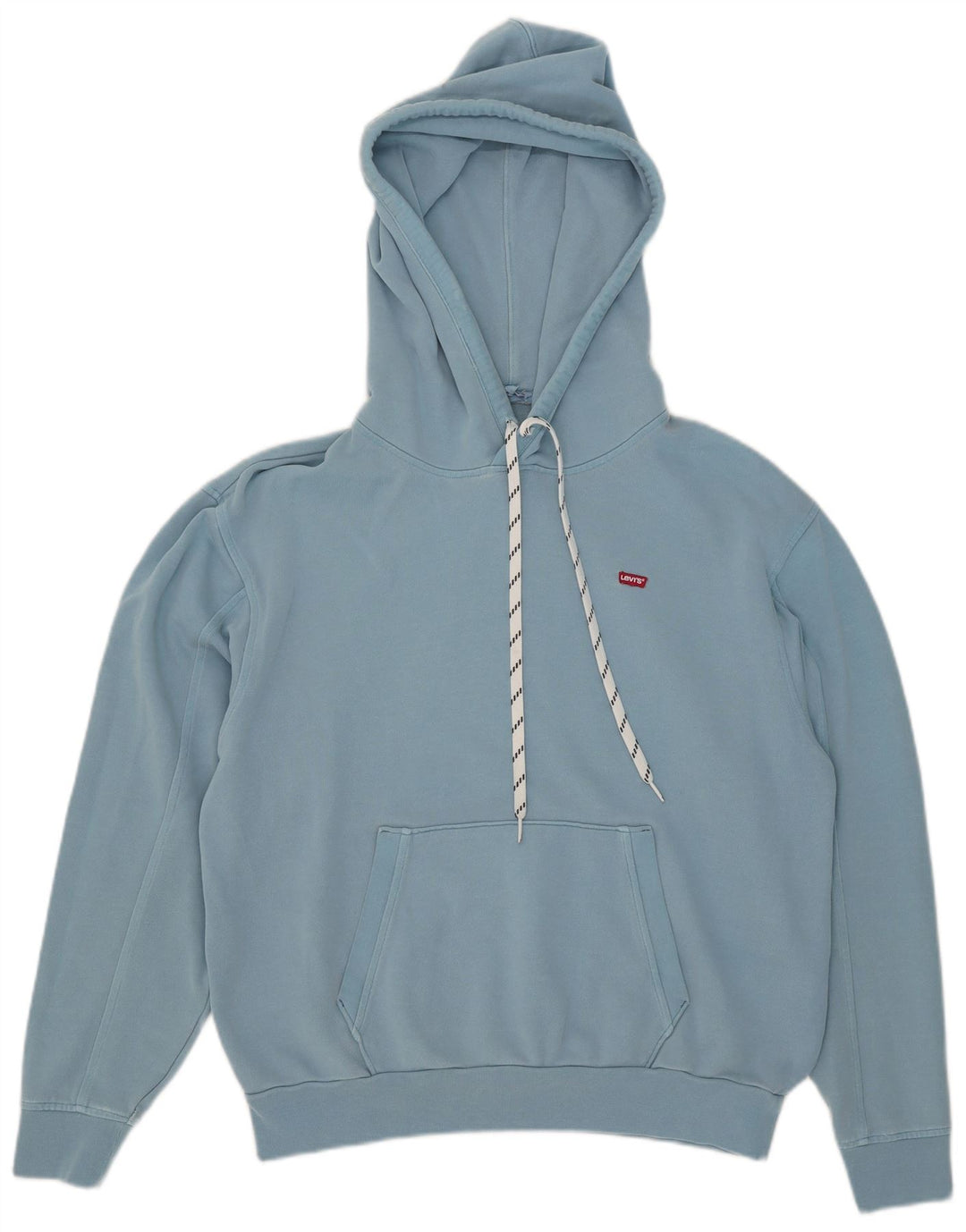 Levi's Mens Hoodie Jumper Small Blue Cotton