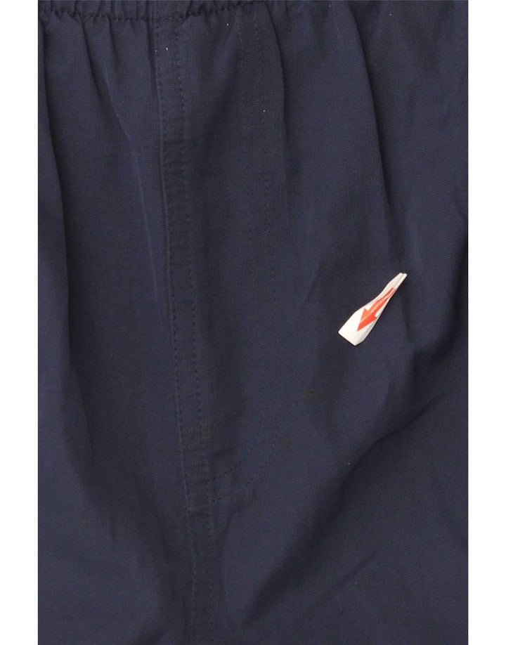 Umbro Homme Pantalon De Survêtement Joggers Large Bleu Marine Colorblock Polyester