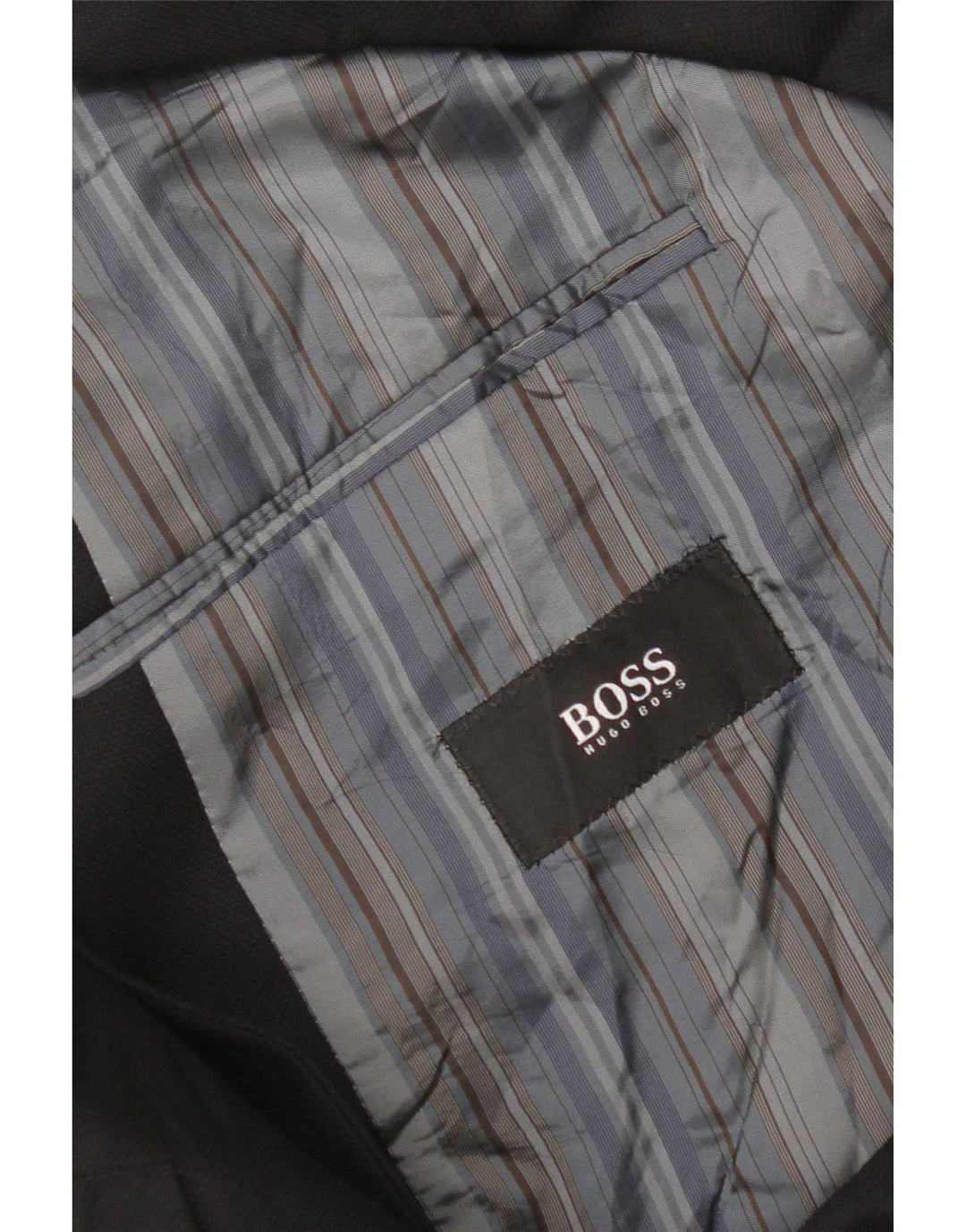 Hugo Boss Veste blazer à 3 boutons pour homme EU 56 3XL Laine vierge noire