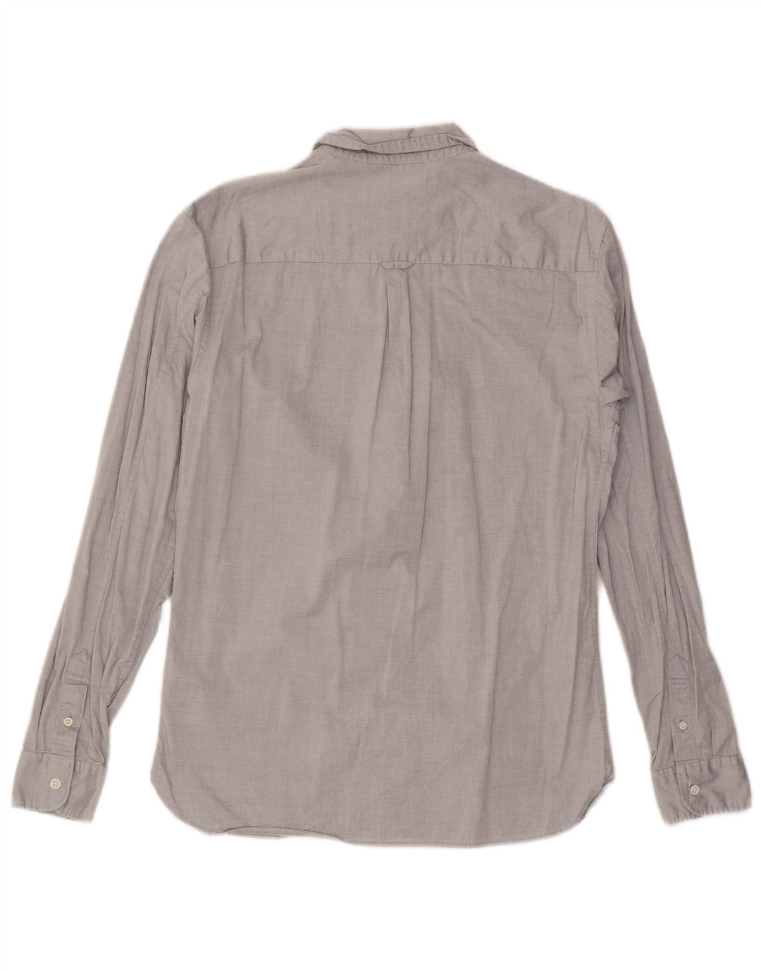 Camicia da uomo All Saints in cotone grigio medio