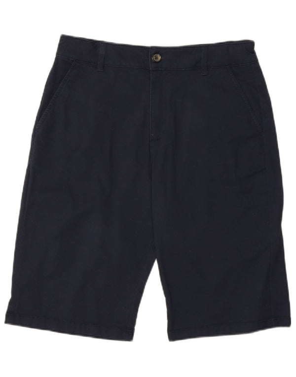 Marks & Spencer Boys Chino Shorts 13-14 år W28 Marineblå Bomuld