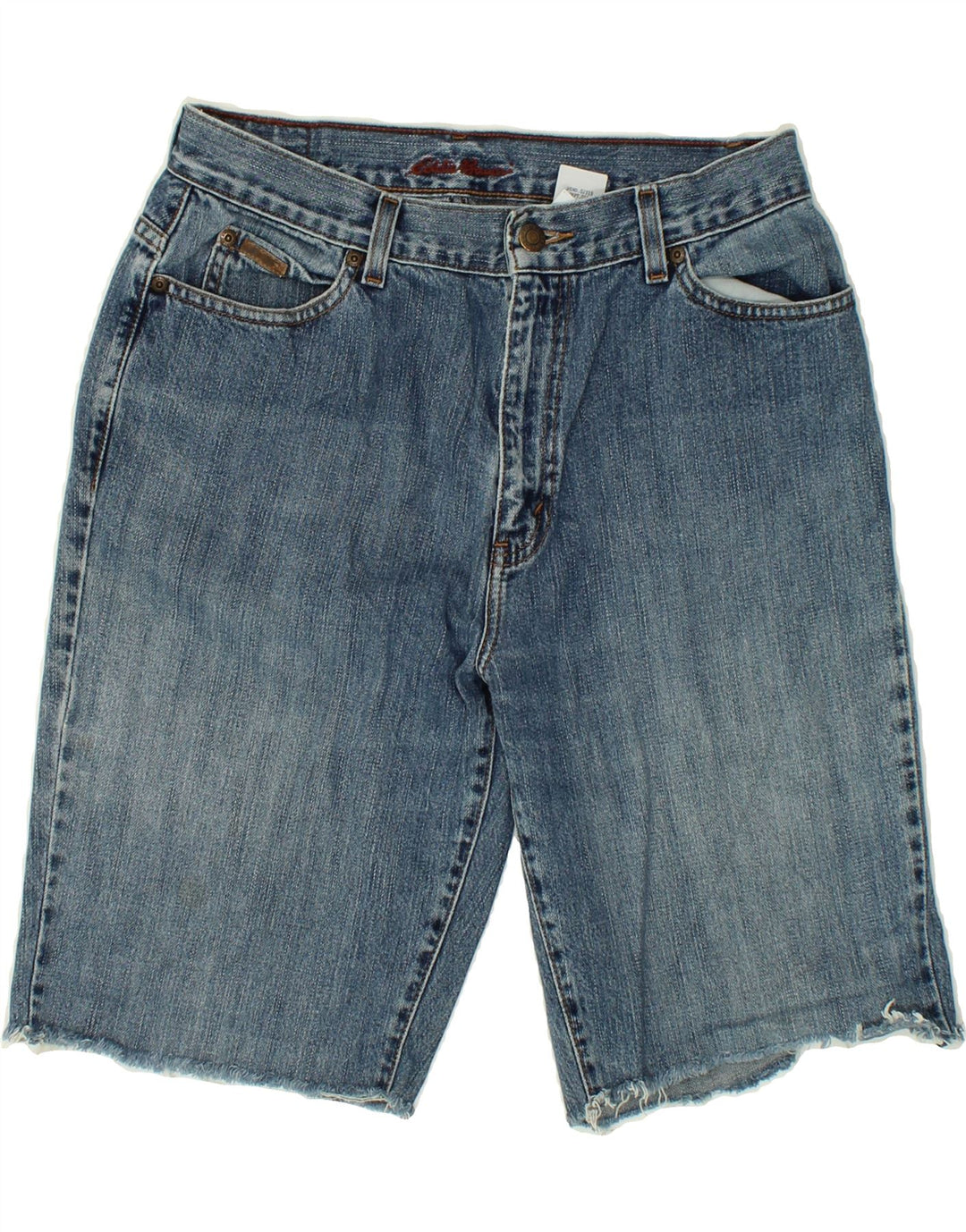 EDDIE BAUER Womens Denim Shorts US 12 Large W30  Blue Cotton Vintage Eddie Bauer and Second-Hand Eddie Bauer from Messina Hembry 