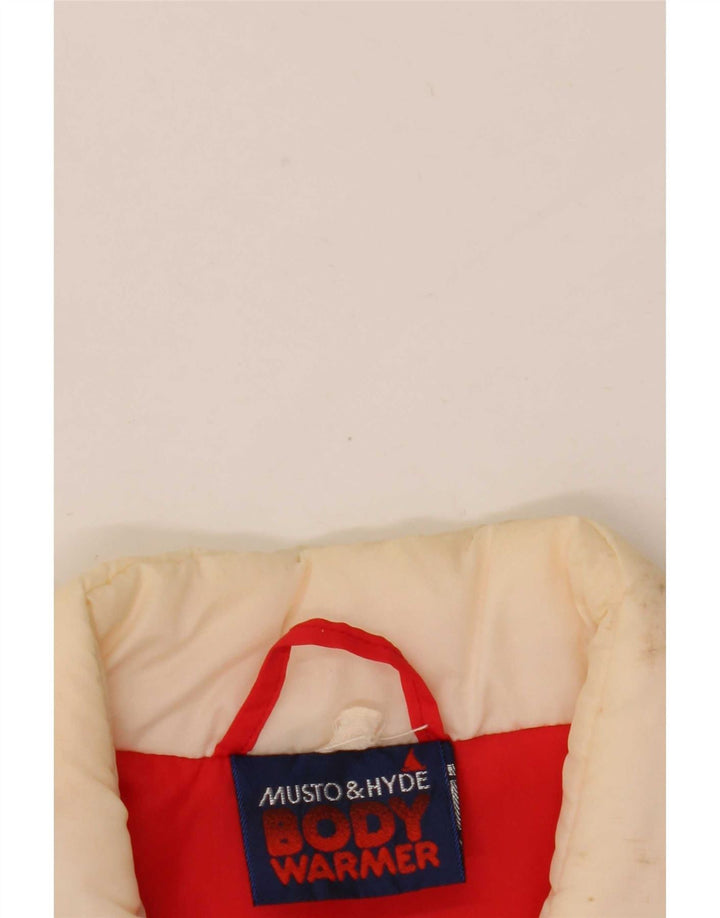 Gilet imbottito da uomo Musto UK 38 nylon color block medio multicolore
