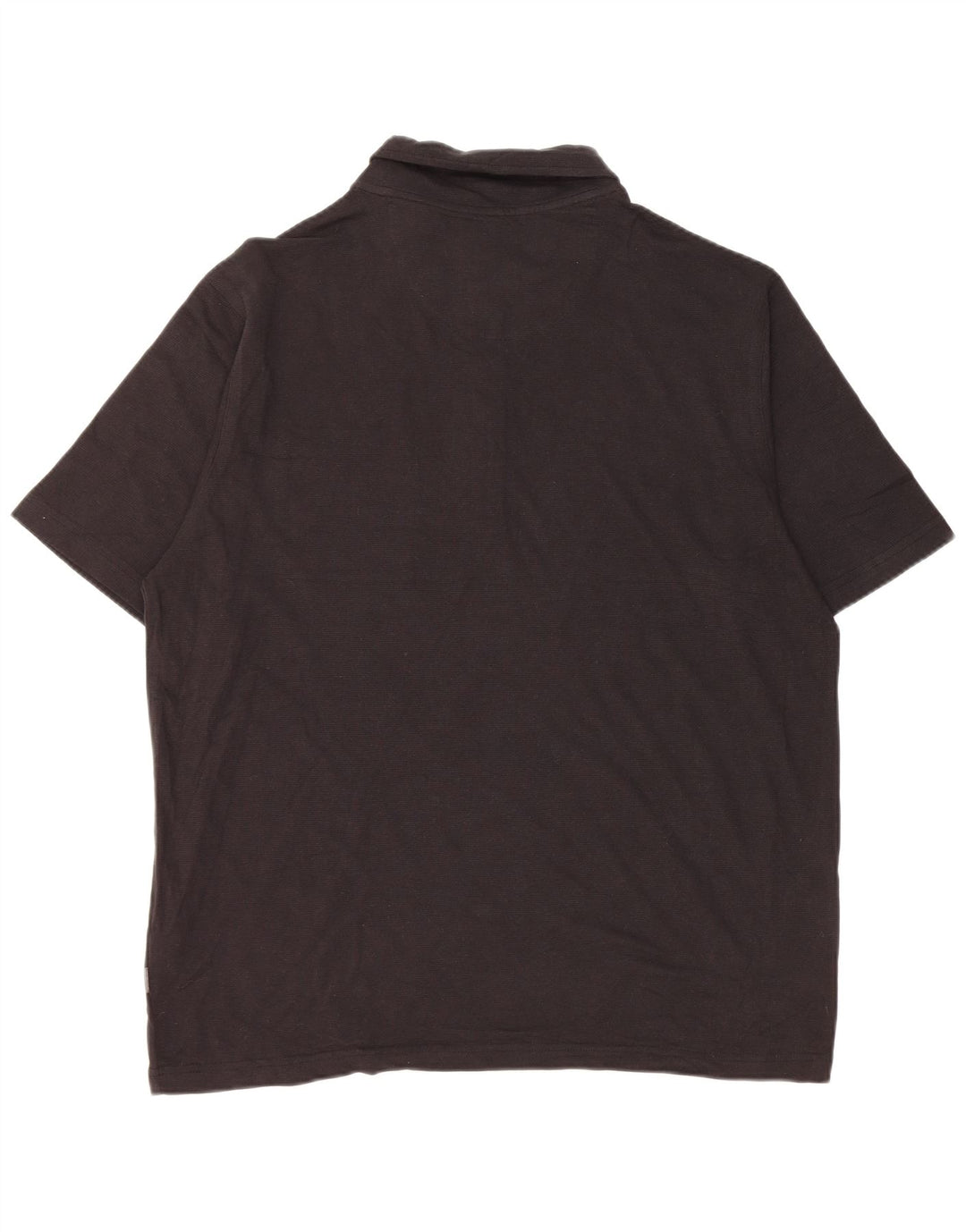 Polo da uomo Eddie Bauer XL in cotone nero