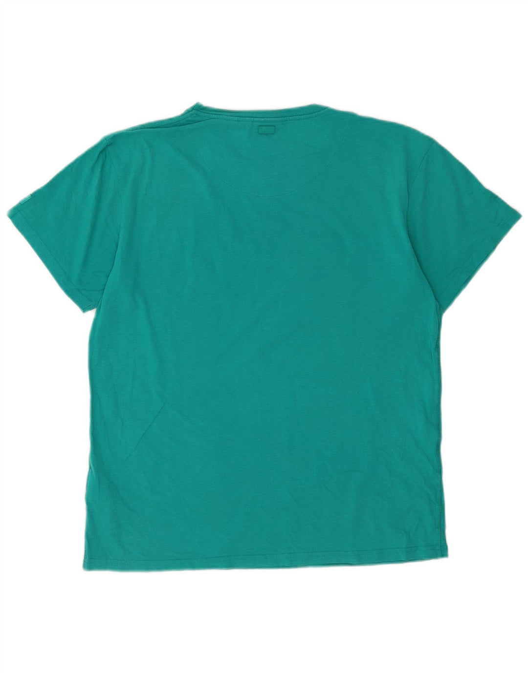 Superdry Mens Graphic T-Shirt Top Small Green Cotton
