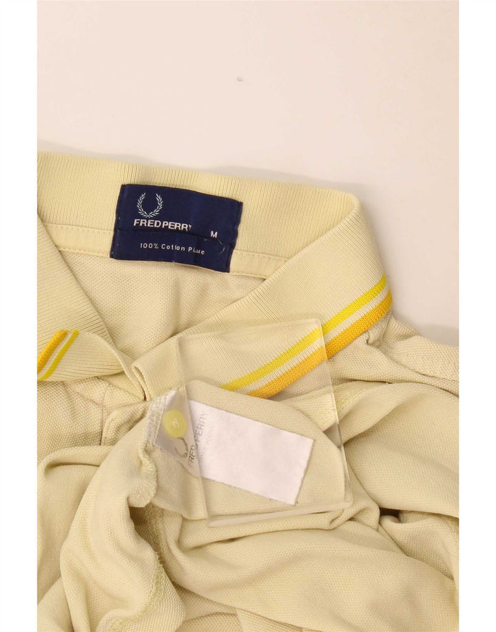 Fred Perry Herre poloshirt Medium gul bomuld