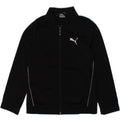 PUMA Boys Tracksuit Top Jacket 5-6 Years Black Polyester | Vintage Puma | Thrift | Second-Hand Puma | Used Clothing | Messina Hembry 