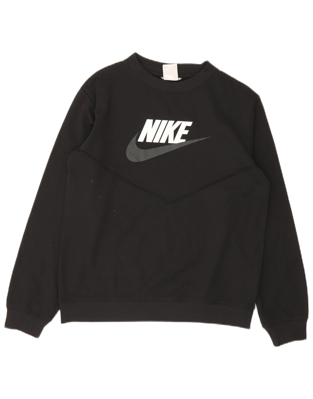 Nike Boys grafikus pulóver pulóver 13-14 éves fekete poliészter