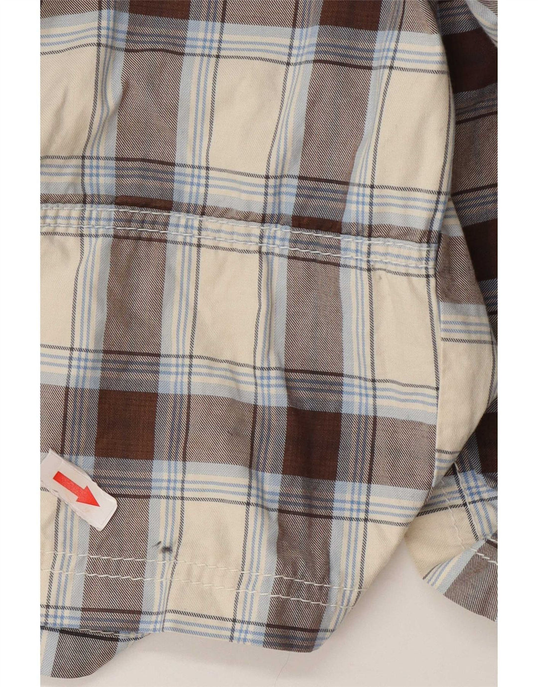 Brax Herre Cargo Shorts W36 Large Beige Ternet Bomuld