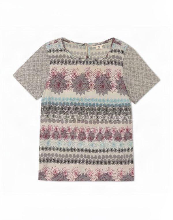 White Stuff Womens Blouse Top UK 8 Small Multicoloured Floral