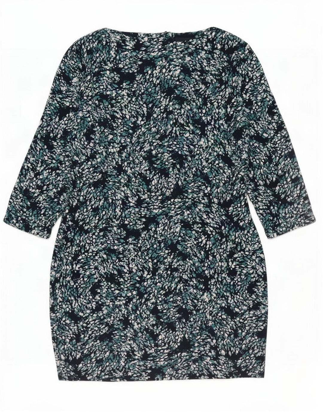 Abito basic da donna Marks & Spencer UK 12 medio blu navy maculato
