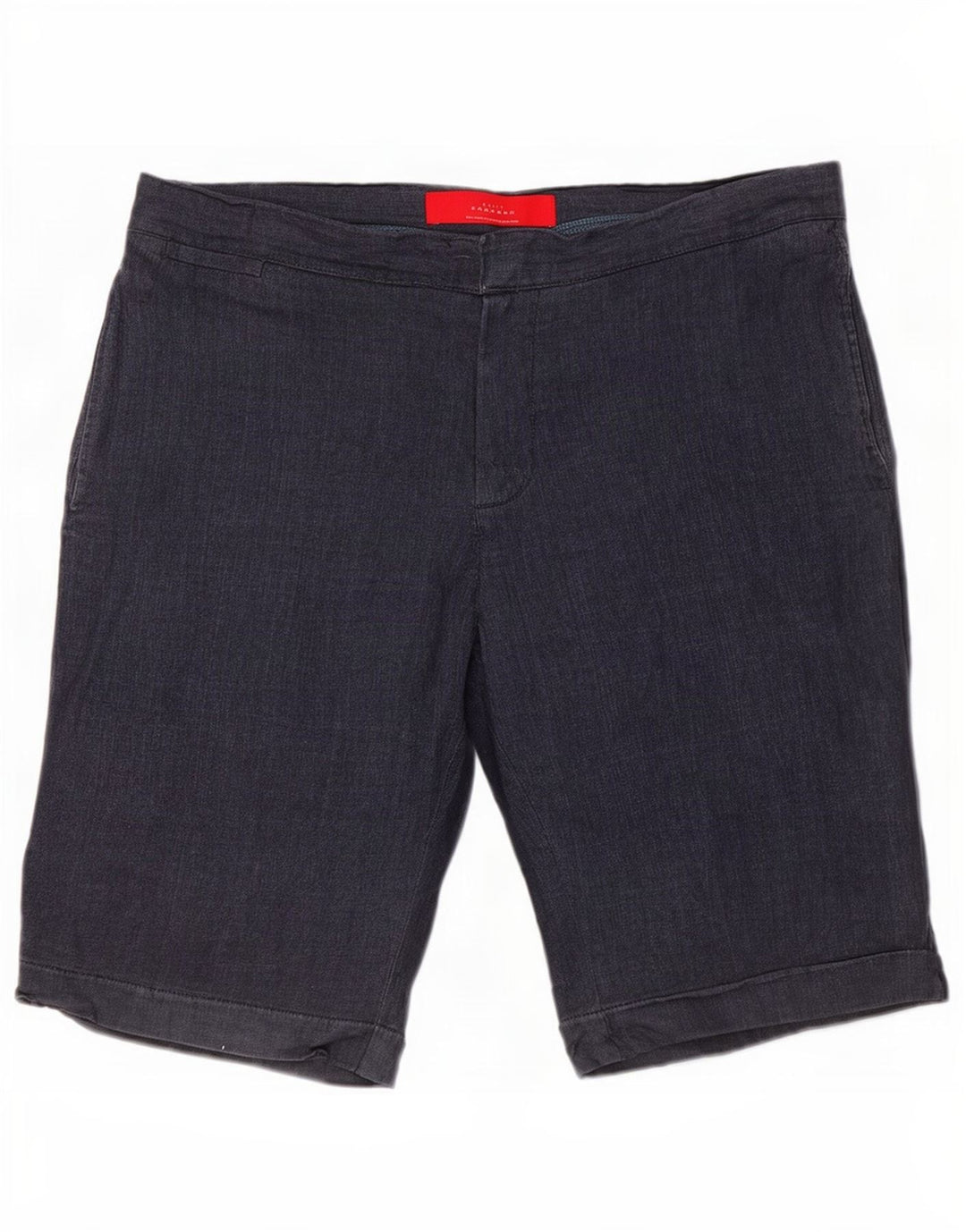 Zara Mens Chino Shorts Grande W34 Azul Marino
