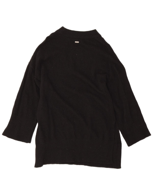 Langer Rollkragenpullover für Damen von Barbour, Gr. 10, Schwarz