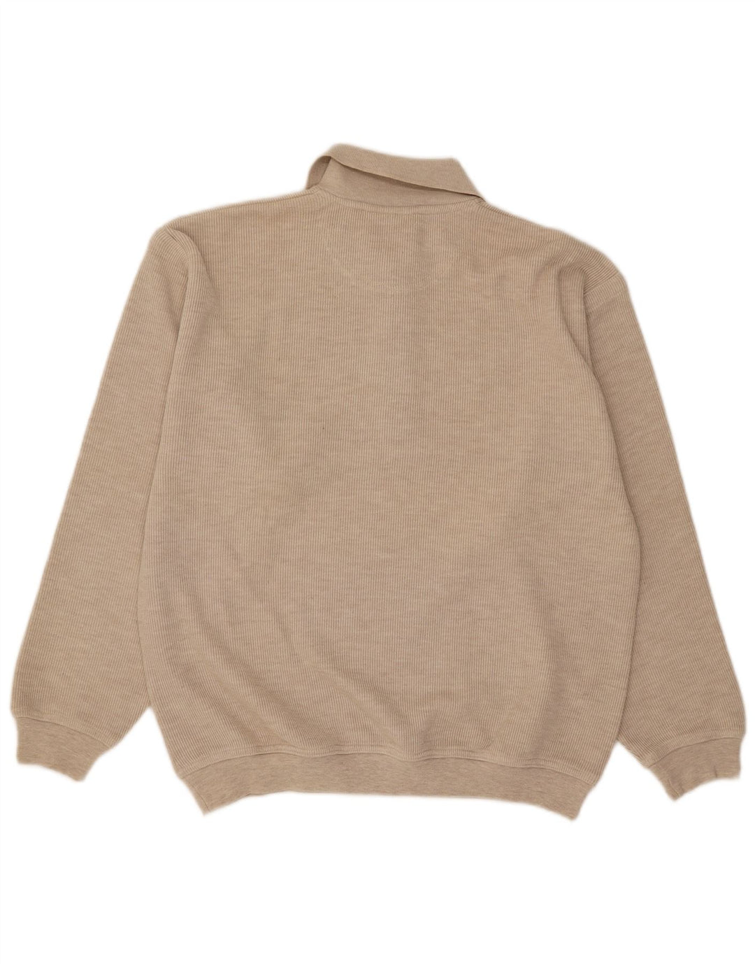 Bounded Waters Herre Polo Neck Jumper Sweater Medium Beige
