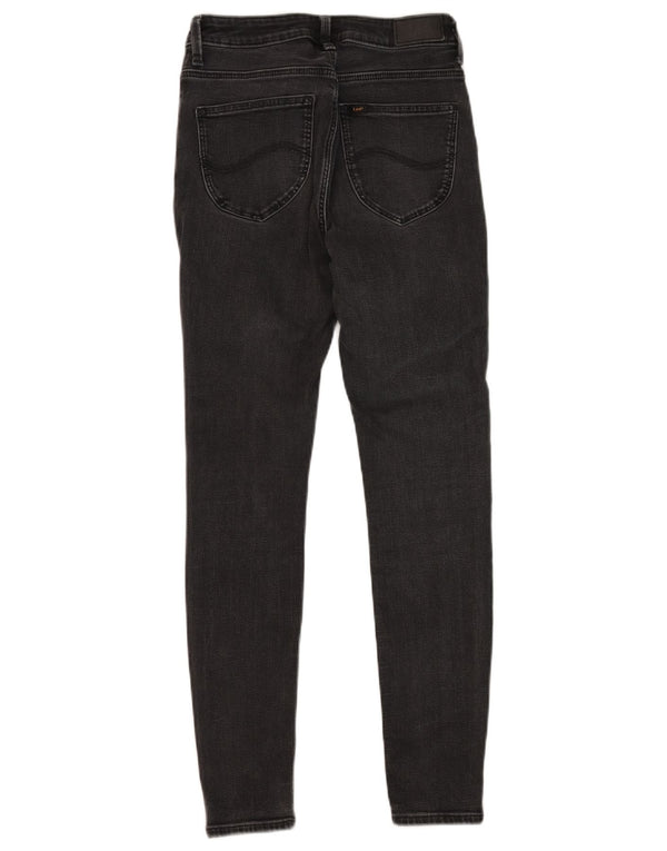 Lee Mens Scarlett High Skinny Jeans W29 L31 Grå Bomuld