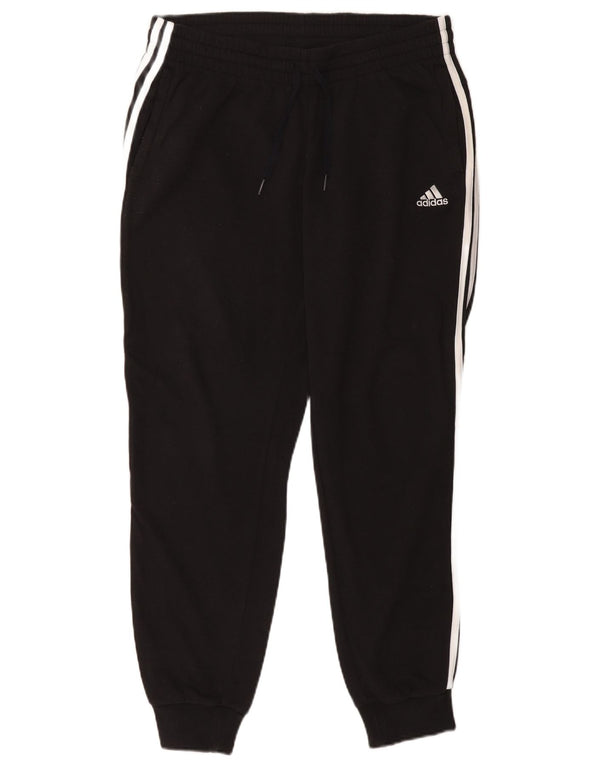 Pantaloni da tuta da donna Adidas Joggers UK 14 Large Black Cotton