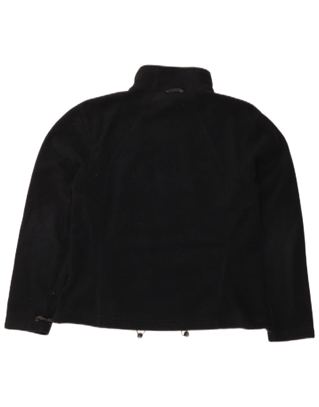 Jack Wolfskin Dame Liner Fleece Jakke UK 16 Stor Sort Polyester