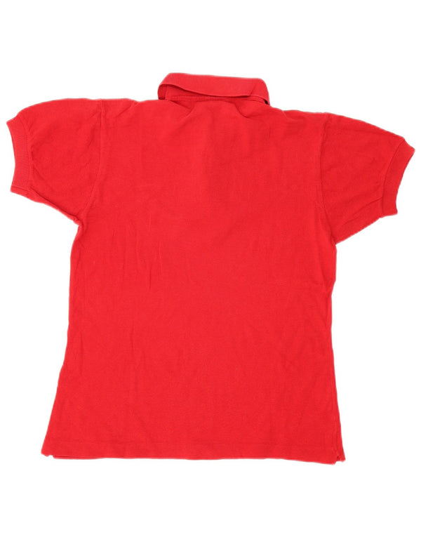 Lacoste Mens Polo Shirt Size 3 Small Red Cotton