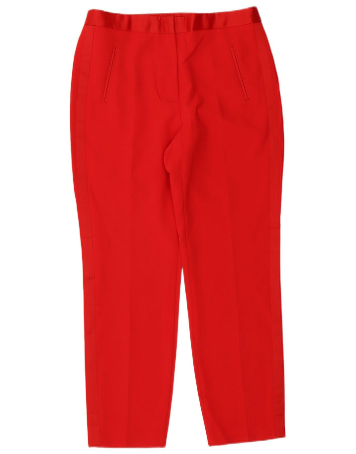 Zara Dame Slim Suit Bukser Large W32 L27 Rød