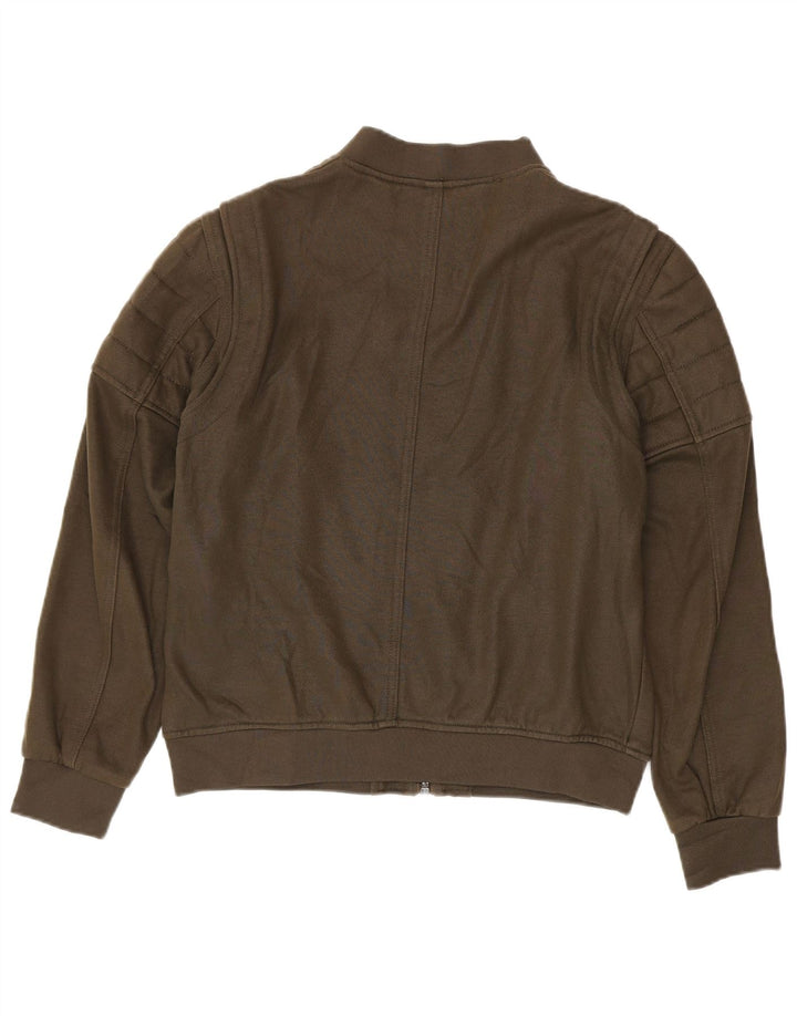 Męska kurtka dresowa Zara XL, poliester khaki