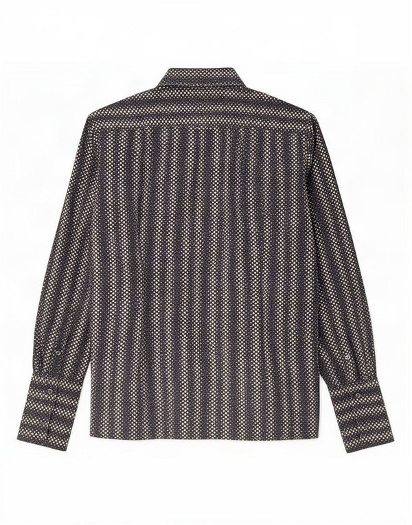 Paul Smith Chemise Homme Bleu Marine Moyen Spotted Cotton