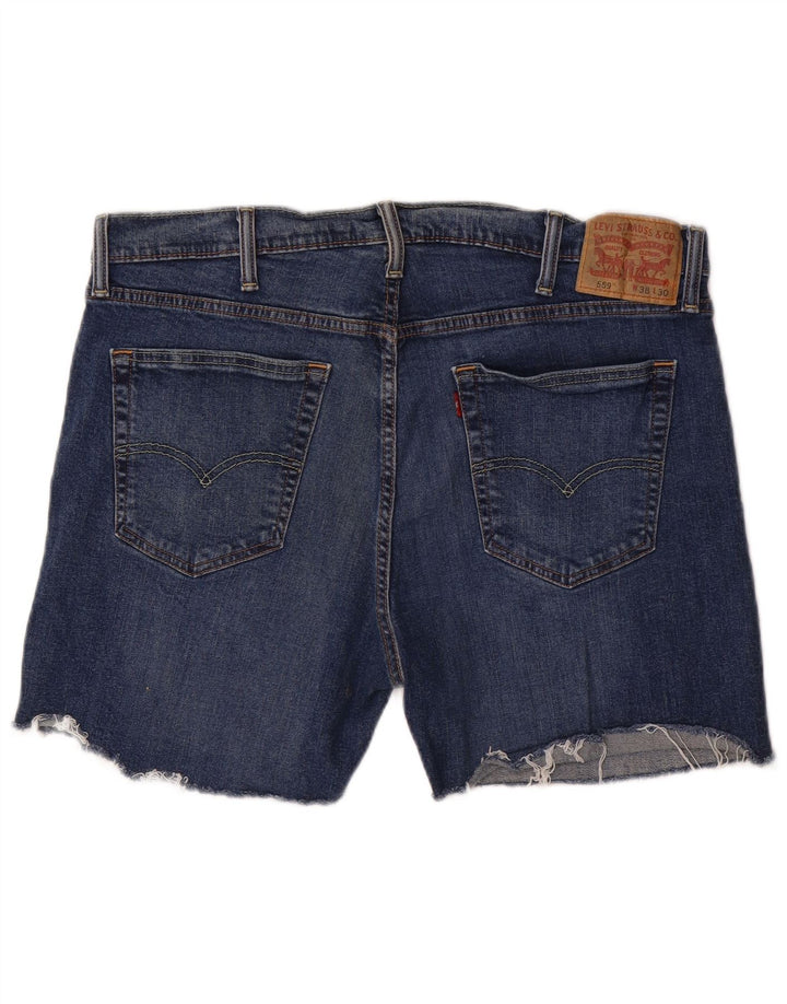 LEVI'S Mens 559 Denim Shorts W38 XL Blue Cotton