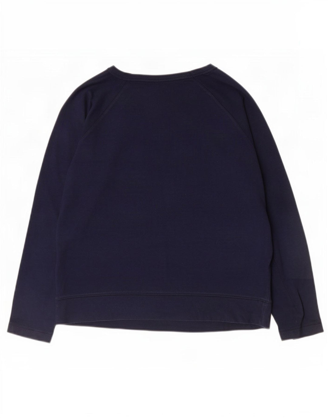 Gap Womens Sweatshirt Jumper UK 12 Medium Navy Blue Cotton